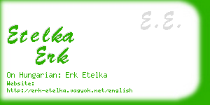 etelka erk business card